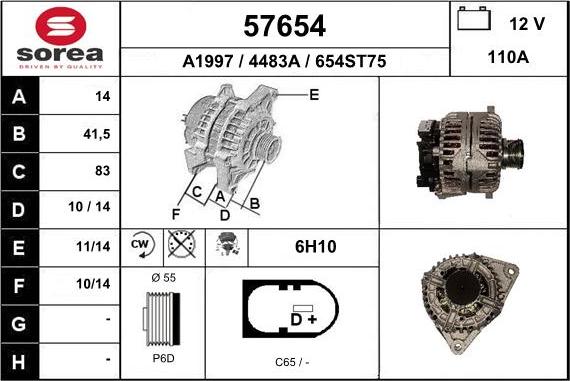 EAI 57654 - Ģenerators autodraugiem.lv