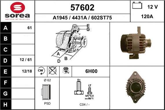 EAI 57602 - Ģenerators autodraugiem.lv