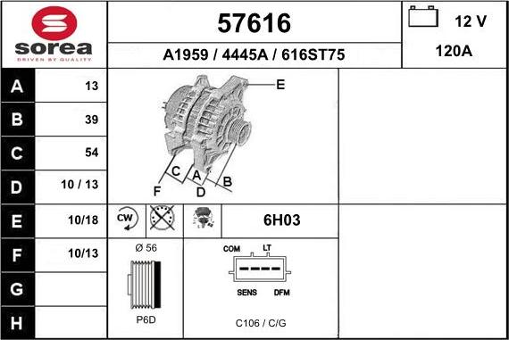 EAI 57616 - Ģenerators autodraugiem.lv