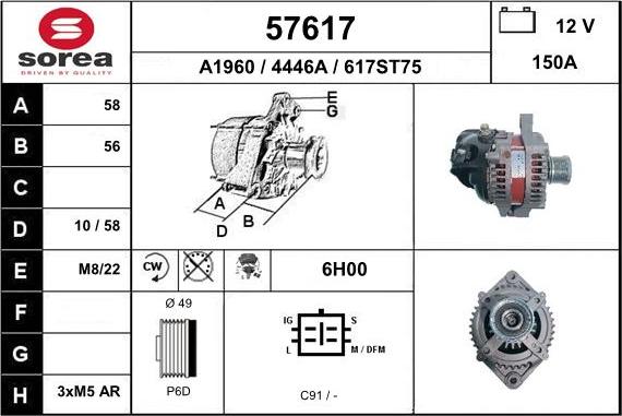 EAI 57617 - Ģenerators autodraugiem.lv