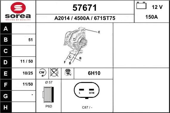 EAI 57671 - Ģenerators autodraugiem.lv