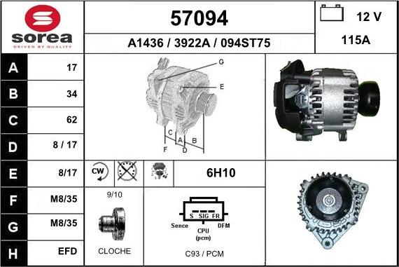EAI 57094 - Ģenerators autodraugiem.lv
