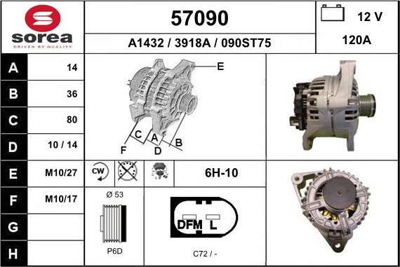 EAI 57090 - Ģenerators autodraugiem.lv