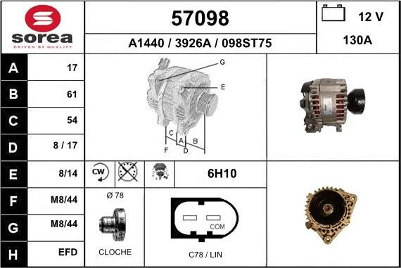 EAI 57098 - Ģenerators autodraugiem.lv