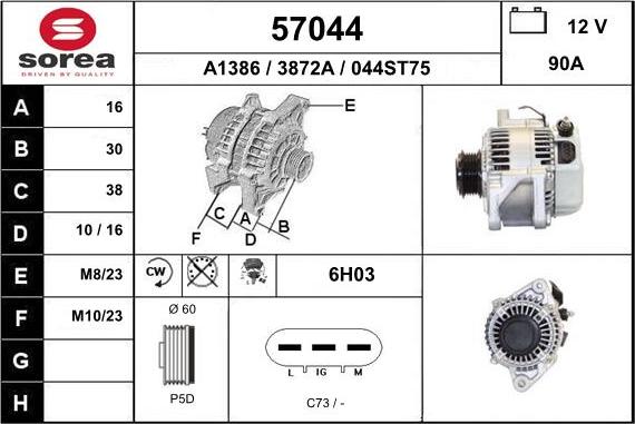 EAI 57044 - Ģenerators autodraugiem.lv