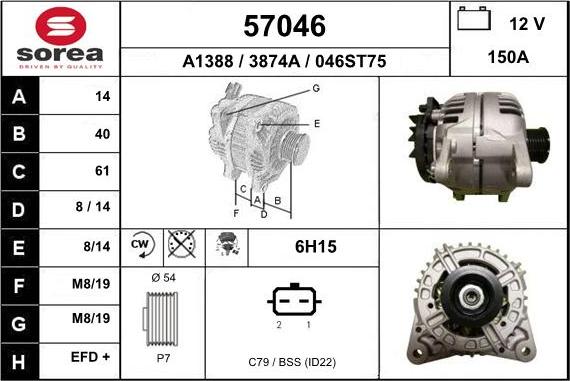EAI 57046 - Ģenerators autodraugiem.lv