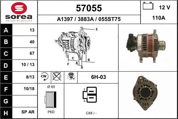 EAI 57055 - Ģenerators autodraugiem.lv