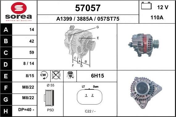 EAI 57057 - Ģenerators autodraugiem.lv