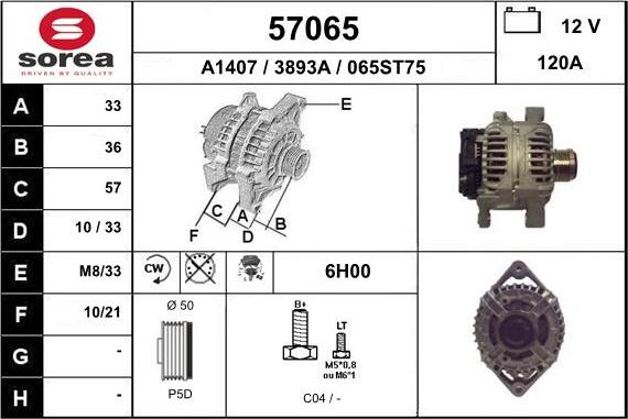 EAI 57065 - Ģenerators autodraugiem.lv