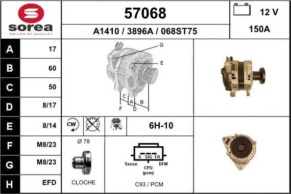EAI 57068 - Ģenerators autodraugiem.lv