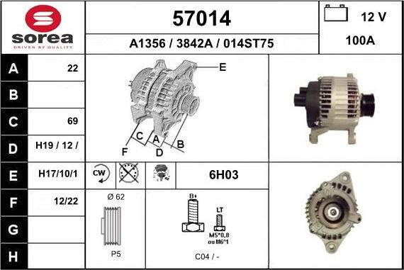EAI 57014 - Ģenerators autodraugiem.lv
