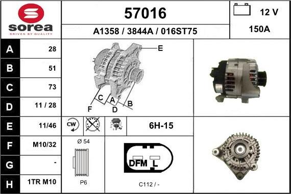 EAI 57016 - Ģenerators autodraugiem.lv