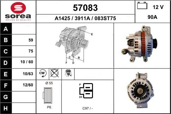 EAI 57083 - Ģenerators autodraugiem.lv