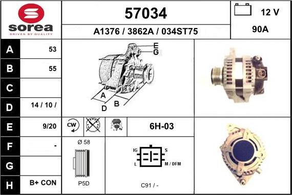 EAI 57034 - Ģenerators autodraugiem.lv