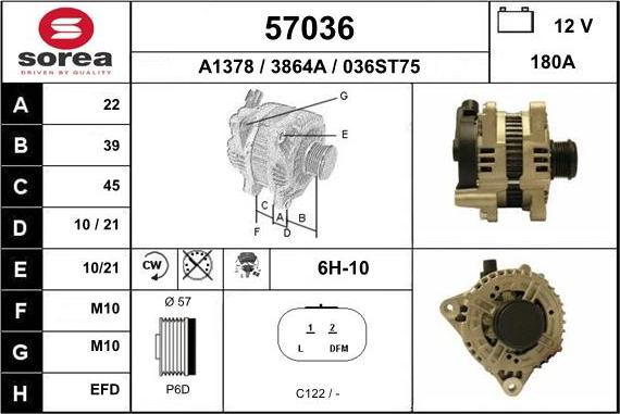 EAI 57036 - Ģenerators autodraugiem.lv