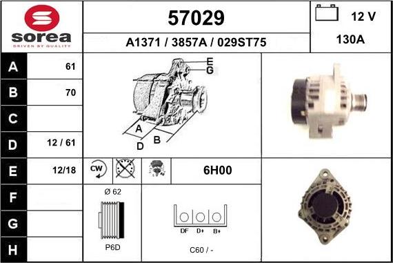 EAI 57029 - Ģenerators autodraugiem.lv