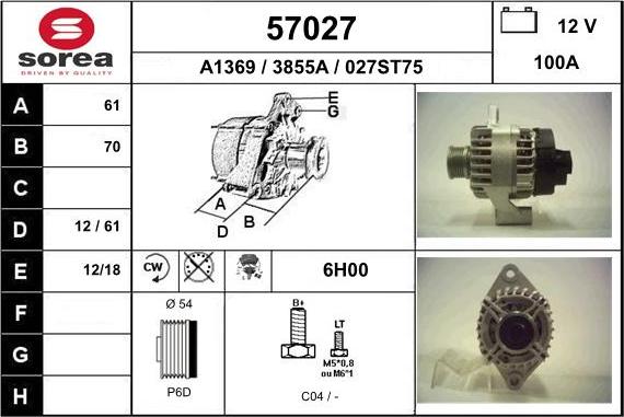 EAI 57027 - Ģenerators autodraugiem.lv