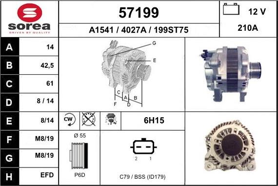 EAI 57199 - Ģenerators autodraugiem.lv