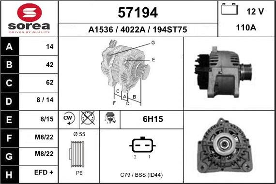 EAI 57194 - Ģenerators autodraugiem.lv