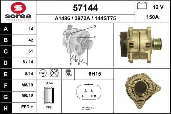 EAI 57144 - Ģenerators autodraugiem.lv