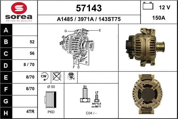 EAI 57143 - Ģenerators autodraugiem.lv