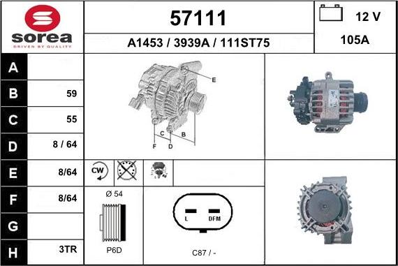 EAI 57111 - Ģenerators autodraugiem.lv