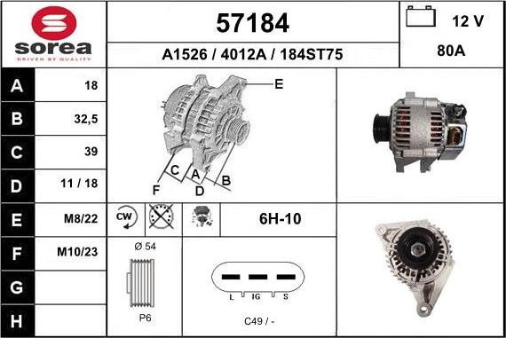 EAI 57184 - Ģenerators autodraugiem.lv