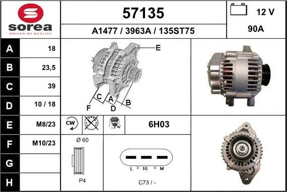 EAI 57135 - Ģenerators autodraugiem.lv