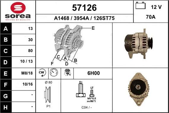 EAI 57126 - Ģenerators autodraugiem.lv