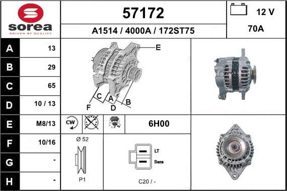 EAI 57172 - Ģenerators autodraugiem.lv