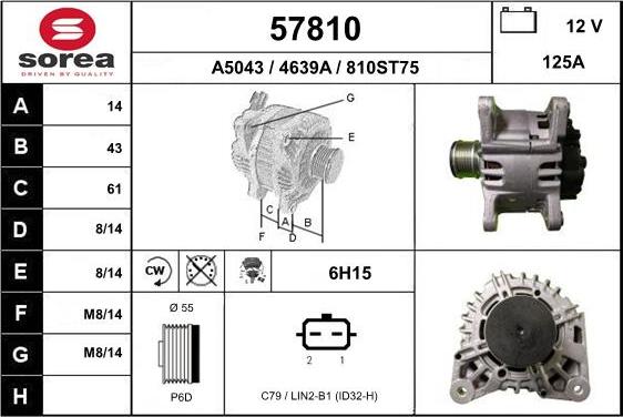 EAI 57810 - Ģenerators autodraugiem.lv