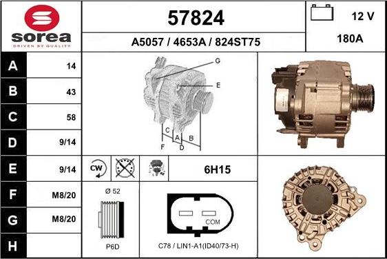 EAI 57824 - Ģenerators autodraugiem.lv