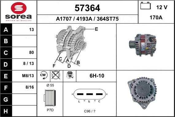 EAI 57364 - Ģenerators autodraugiem.lv