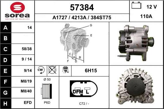 EAI 57384 - Ģenerators autodraugiem.lv