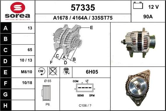 EAI 57335 - Ģenerators autodraugiem.lv
