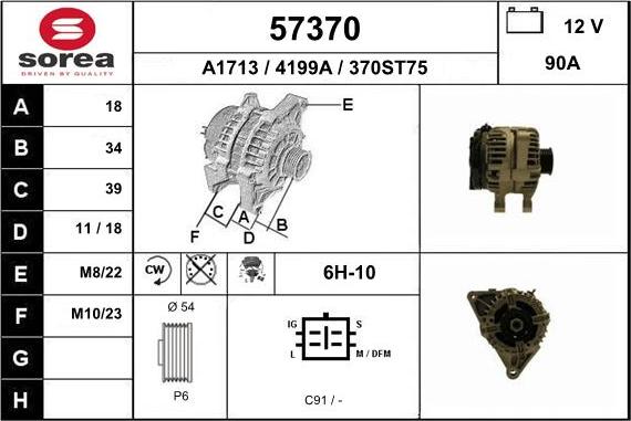 EAI 57370 - Ģenerators autodraugiem.lv