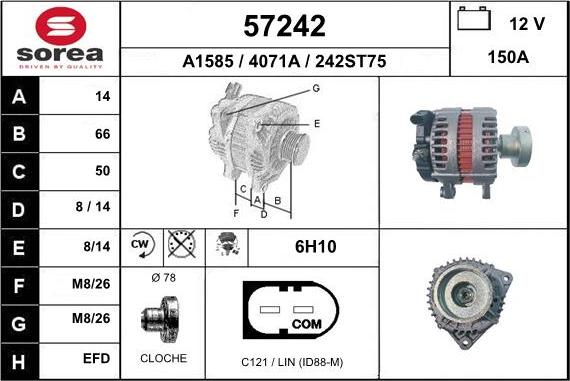 EAI 57242 - Ģenerators autodraugiem.lv