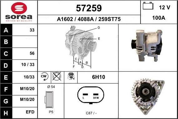 EAI 57259 - Ģenerators autodraugiem.lv