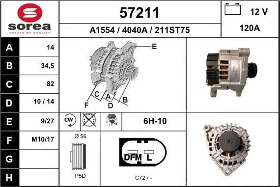 EAI 57211 - Ģenerators autodraugiem.lv