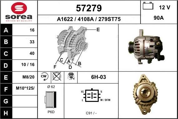 EAI 57279 - Ģenerators autodraugiem.lv