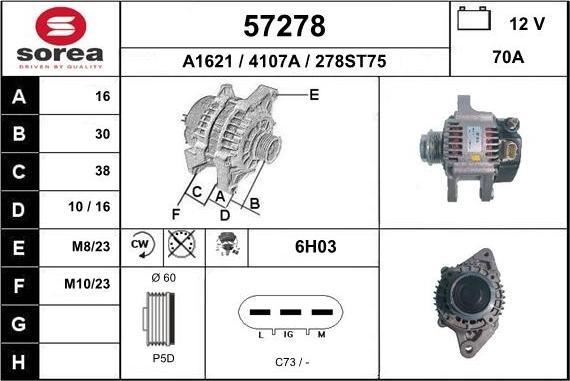 EAI 57278 - Ģenerators autodraugiem.lv