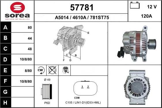 EAI 57781 - Ģenerators autodraugiem.lv