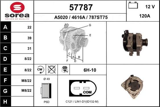 EAI 57787 - Ģenerators autodraugiem.lv