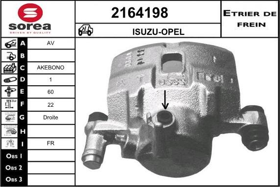 EAI 2164198 - Bremžu suports autodraugiem.lv