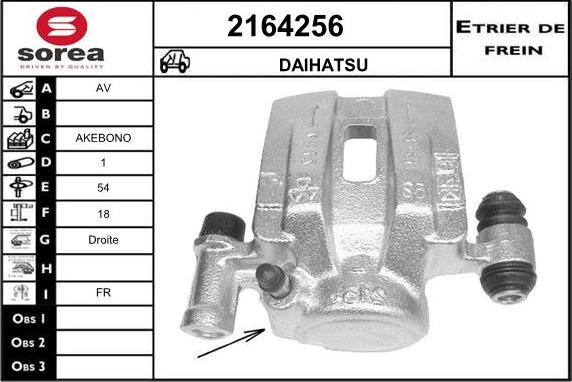 EAI 2164256 - Bremžu suports autodraugiem.lv