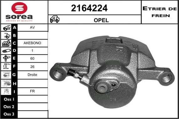 EAI 2164224 - Bremžu suports autodraugiem.lv