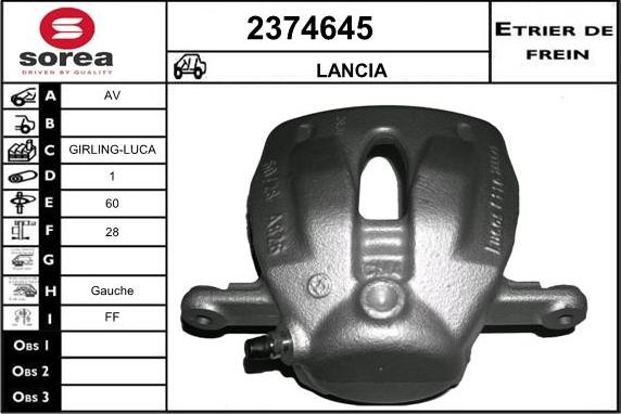 EAI 2374645 - Bremžu suports autodraugiem.lv