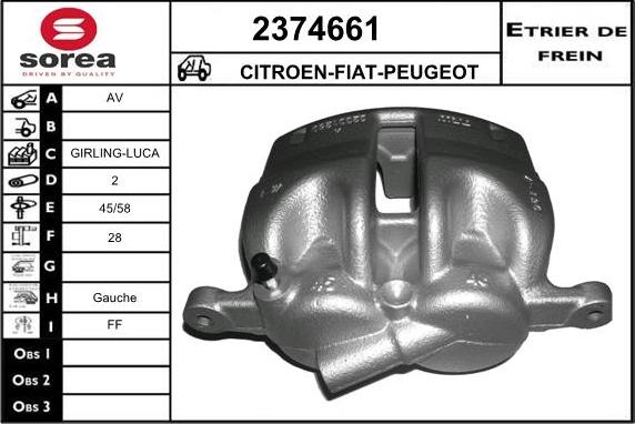 EAI 2374661 - Bremžu suports autodraugiem.lv