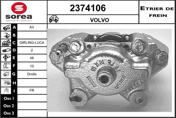 EAI 2374106 - Bremžu suports autodraugiem.lv