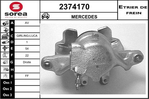 EAI 2374170 - Bremžu suports autodraugiem.lv